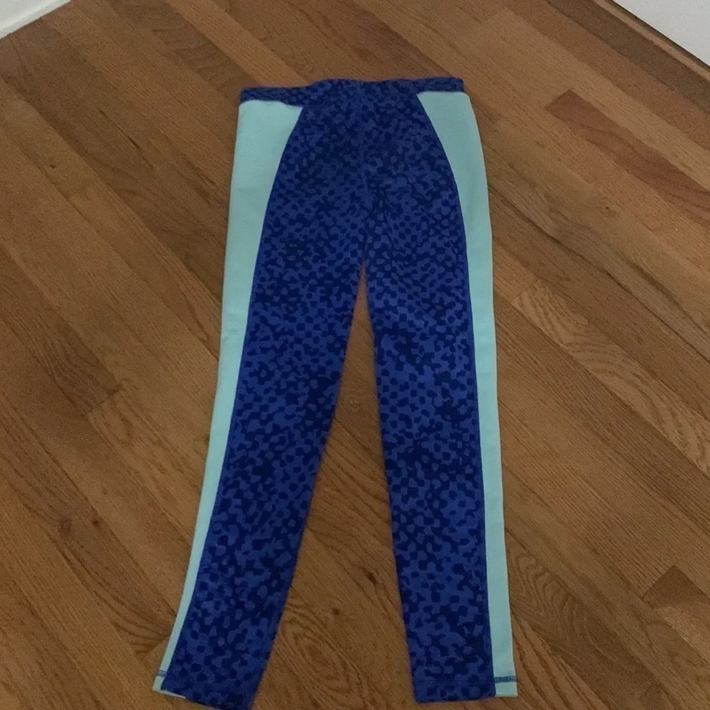 UNDER Armour Cold Gear YL leggings (blue)